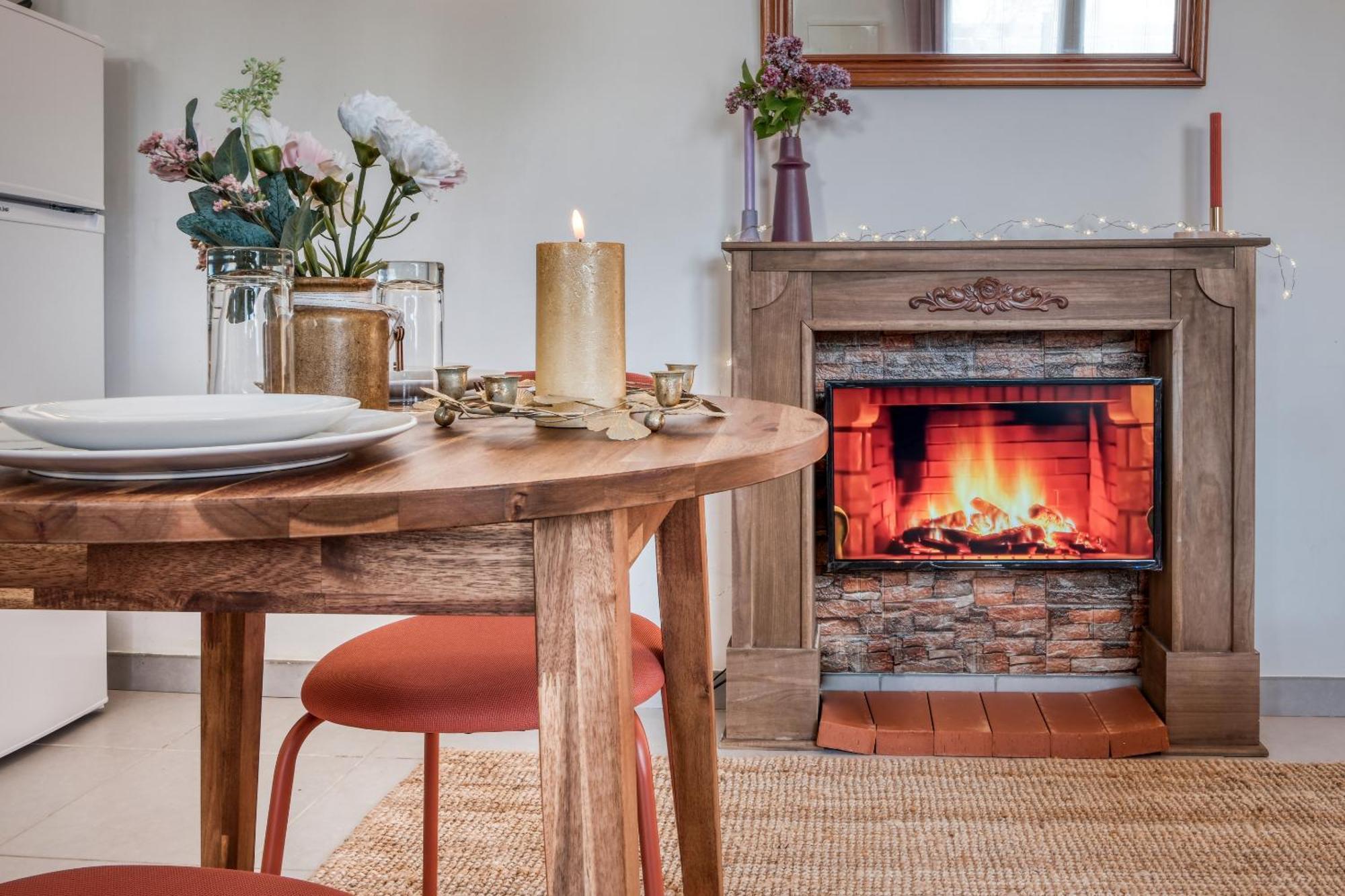 Cottage Au Coin Du Feu Рамбуйе Стая снимка
