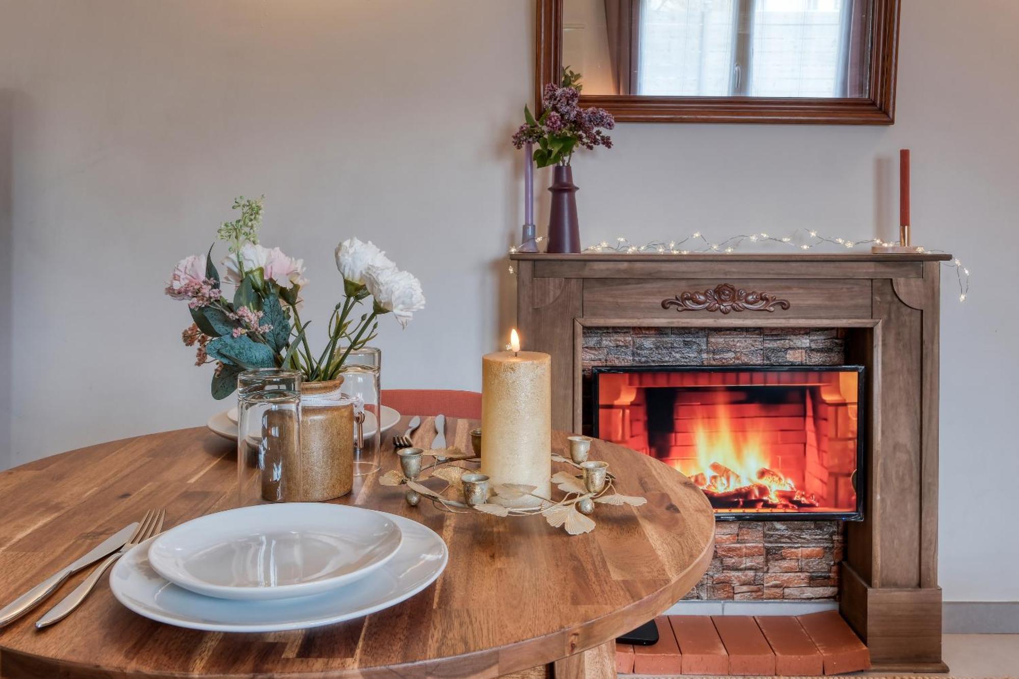 Cottage Au Coin Du Feu Рамбуйе Екстериор снимка